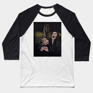 Pieta, A Mothers Sorrow Baseball T-Shirt